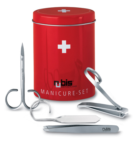 Маникюрный набор Victorinox 8.1658 серебристый/красный