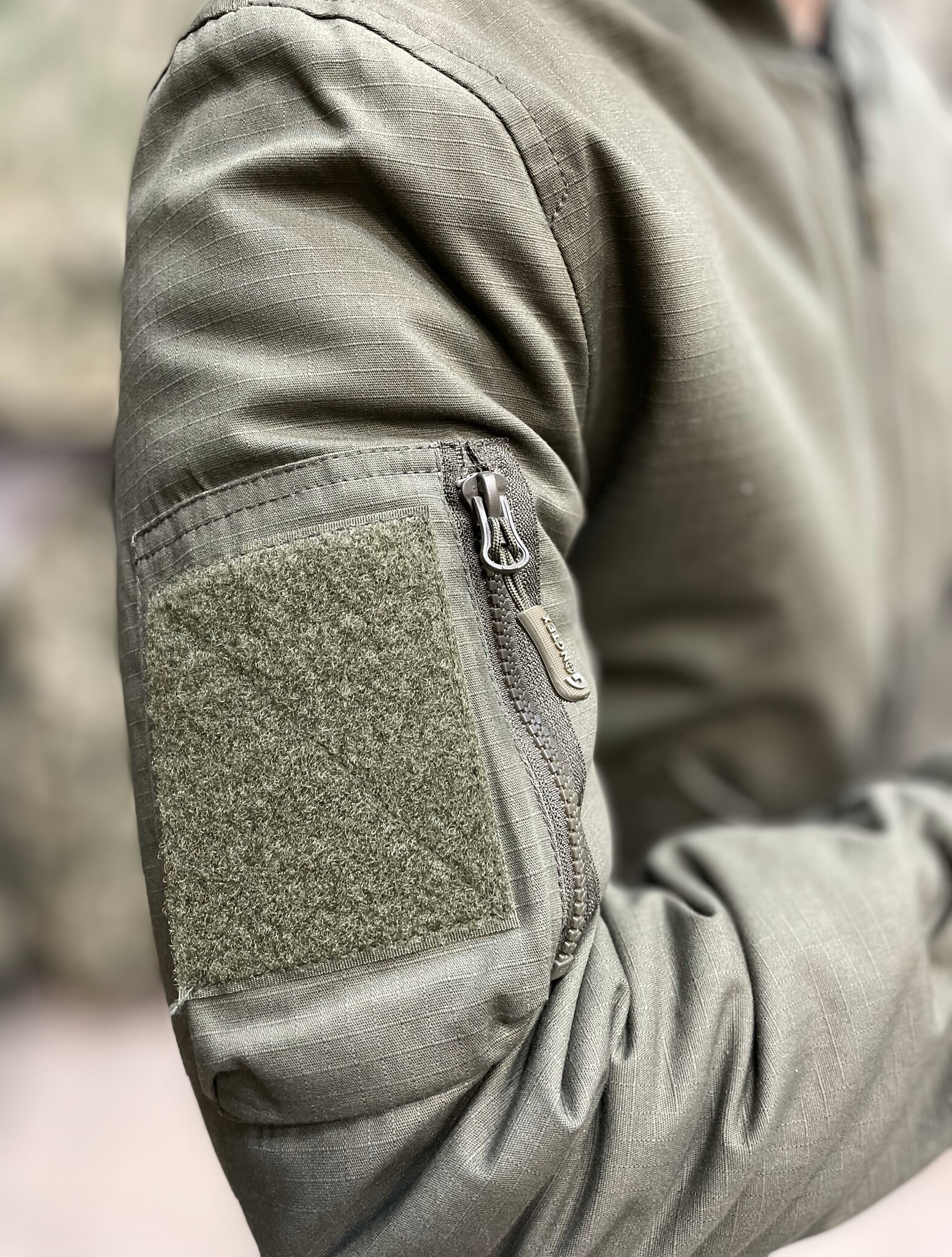 Бомбер Tactical RipStop flight jacket Олива