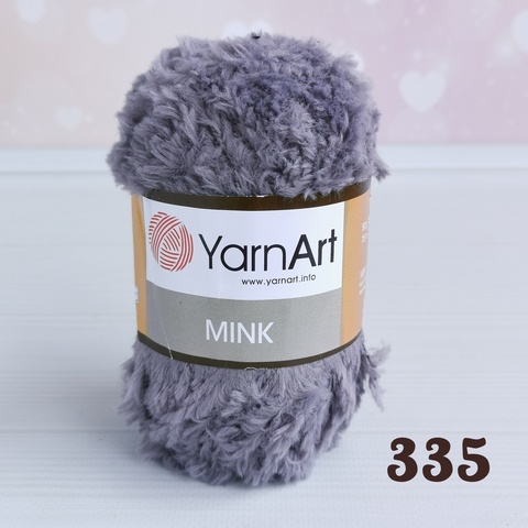 YARNART MINK 335,  Серый