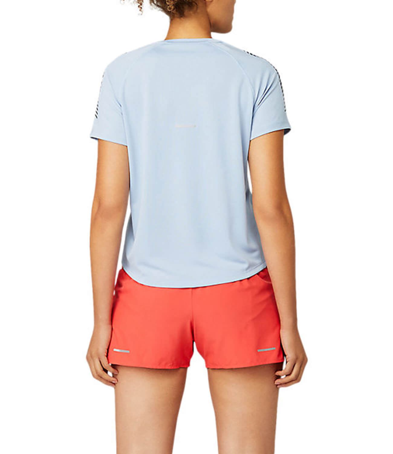 Asics Icon Ss Top футболка для бега женская голубая - 2