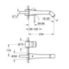 GROHE Grandera 19930000 Смеситель для раковины встраиваемый