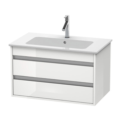 Duravit Ketho KT642902222 База под раковину, 2 выдв.ящика,480x800x475мм HG, цвет белый глянцевый фото