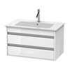 Duravit Ketho KT642902222 База под раковину, 2 выдв.ящика,480x800x475мм HG, цвет белый глянцевый