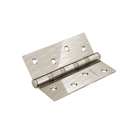 Петля дверная универсальная FUARO 4BB/BL 100x75x2,5 OS состар.серебро /39729/ (1 шт)