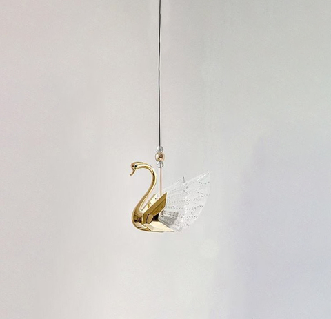 Люстра Swan прозрачная