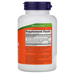 Now Foods, Силимарин двойной концентрации, 300 мг, 200 растительных капсул