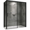 Abber Komfort AG93170B-S102B Душевой уголок, 170x100x200, цвет: чёрный