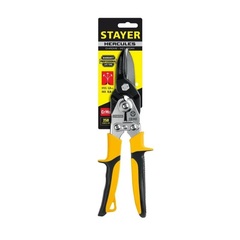 STAYER Hercules, 250 мм, прямые ножницы по металлу, Professional (2320)