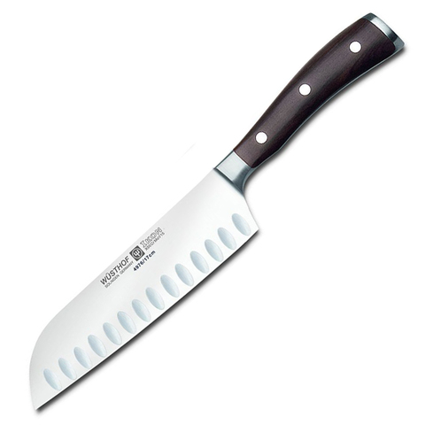 Нож кухонный Сантоку 17 см WUSTHOF Ikon (Золинген) арт. 4976 WUS