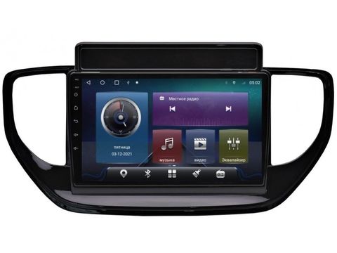 Магнитола для Hyundai Solaris (2020+) Android 11 4/64GB QLED DSP 4G модель CB-2441TS18