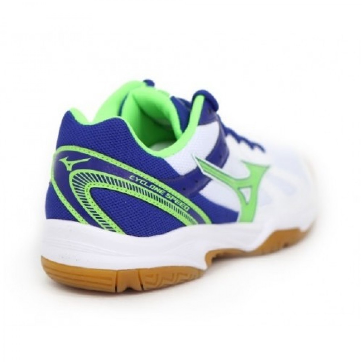 Mizuno Cyclone Speed мужские кроссовки для волейбола синие-белые - 3