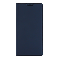 Чехол книжка из PU кожи синего цвета от Dux Ducis для смартфона OnePlus 13T и 13S, серия Skin Pro Series Case