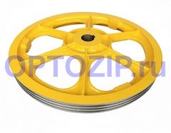 Шкив канатоведущий (КВШ) 620х3х10 ZAA260AT3 OTIS (00716)