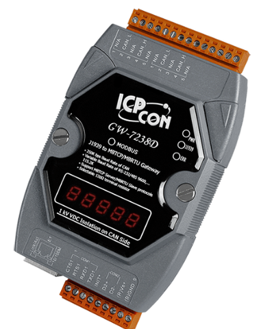 Преобразователь ICP DAS GW-7238D CR