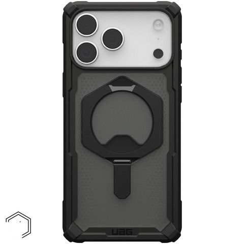 Чехол Uag Plasma XTE Case для iPhone 17 Pro Max, Черный/Серебро | Black/Silver