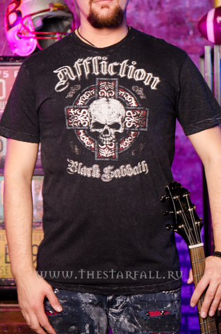 Affliction | Футболка мужская Black Sabbath перед