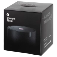Умная колонка Яндекс Станция Мини Плюс, Black, без часов