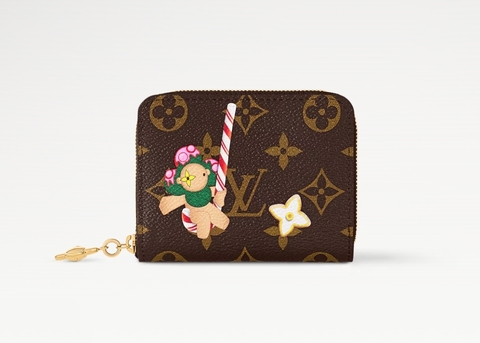Кошелек для монет Louis Vuitton zippy, красный