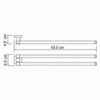 WasserKRAFT Lippe K-6531 Полотенцедержатель, цвет: хром
