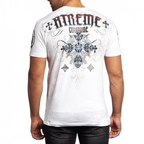 Xtreme Couture | Футболка мужская CLASSIC CREST X1411 от Affliction спина