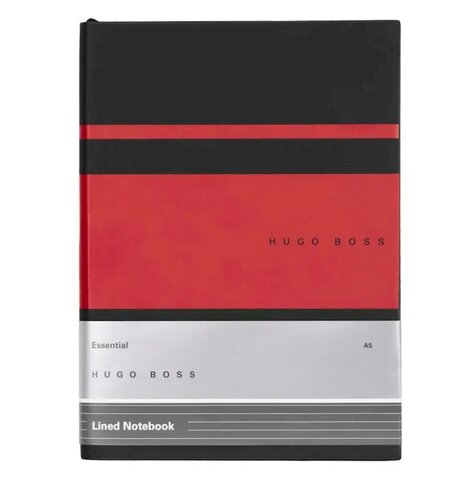 Блокнот в линию A5 HB Essential Gear Matrix Red