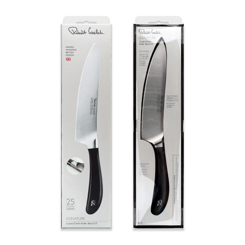 Нож кухонный Шеф 18 см ROBERT WELCH Signature knife арт. SIGSA2034V