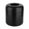 Gessi Goccia 38178#519 Корзина для мусора из керамики, цвет: черный