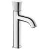 Duravit White Tulip WT1020002010 Смеситель для раковины на 1 отв., без донного клапана, h=217мм, излив 125мм цвет: хром