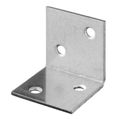 ЗУБР УМШ-1.5, 25 x 25 x 25 x 1.5 мм, белый цинк, широкий мебельный уголок (31034-25) (50штук)