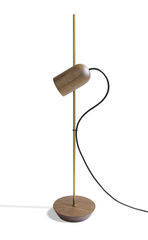 Настольная лампа Nomon ONFA SOBREMESA Gold/Walnut