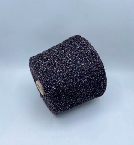 Profilo S.N.C (пр.Италия), art.Brizzolo, 450м/100гр. 70% Меринос, 10% Шерсть, 20% Буретный шелк, цвет-Черный мультиколор(483), арт-35745