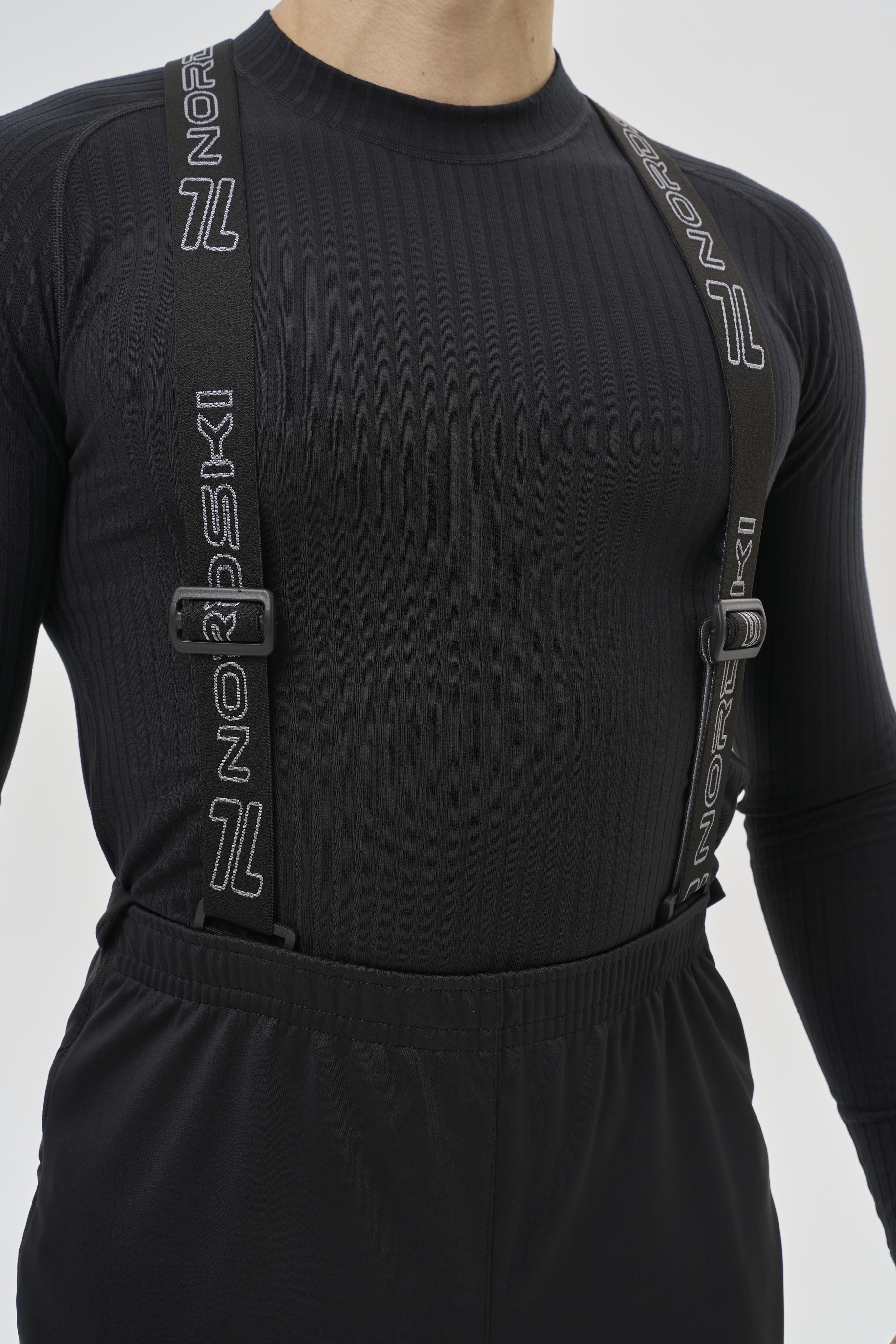 Мужской тренировочный лыжный костюм Nordski Advance lime-black - 22