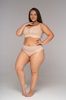 Трусы бразильяна №9 «Тайт/Лайт» бежевый