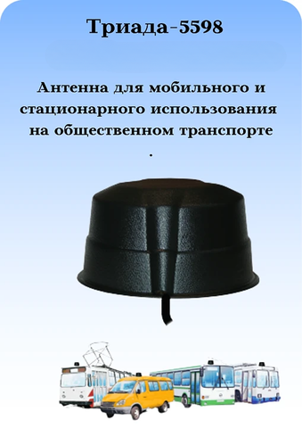 Сотовая антенна WiFi MIMO круговая всенаправленная врезная Триада-5598