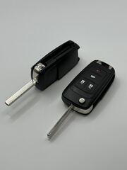 Chevrolet HU100 корпус выкидного ключа 4 кнопки Артикул 16101