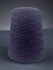 Бобинная пряжа Cotton Lurex (Notte)