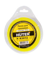 Леска Huter R3012 для триммера, 3 мм, круг