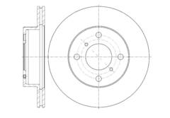 Диск тормозной вентилируемый G-brake  GR-20894