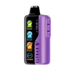 ELF BAR TRIO 40000 - LA GRAPE (5% nic)