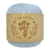 Flax cotton 114 сказочно-голубой