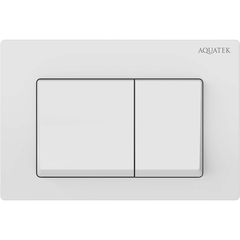 Aquatek Small TDI-0000004 Панель смыва, цвет: белый фото