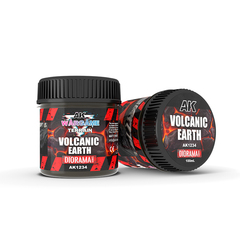 Текстурная паста AK Interactive Terrains Volcanic Earth 100 ml