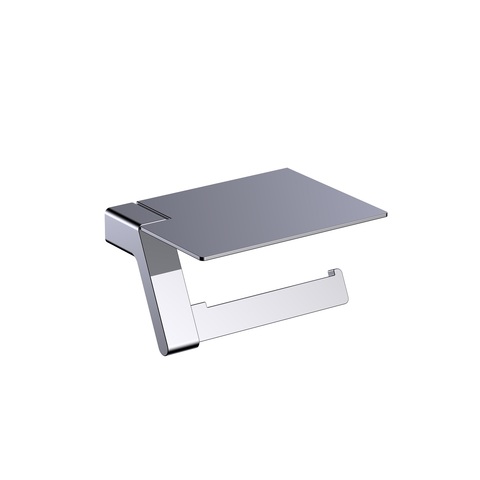 Timo Selene 10043/00 Держатель туалетной бумаги с полкой для телефона, цвет: хром