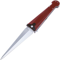 Фото Складной нож Daggerr Cinquedea, сталь D2, Satin finish, рукоять G10