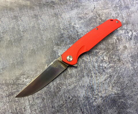 Складной нож Shark Red, сталь D2, G-10, ТДК Кизляр