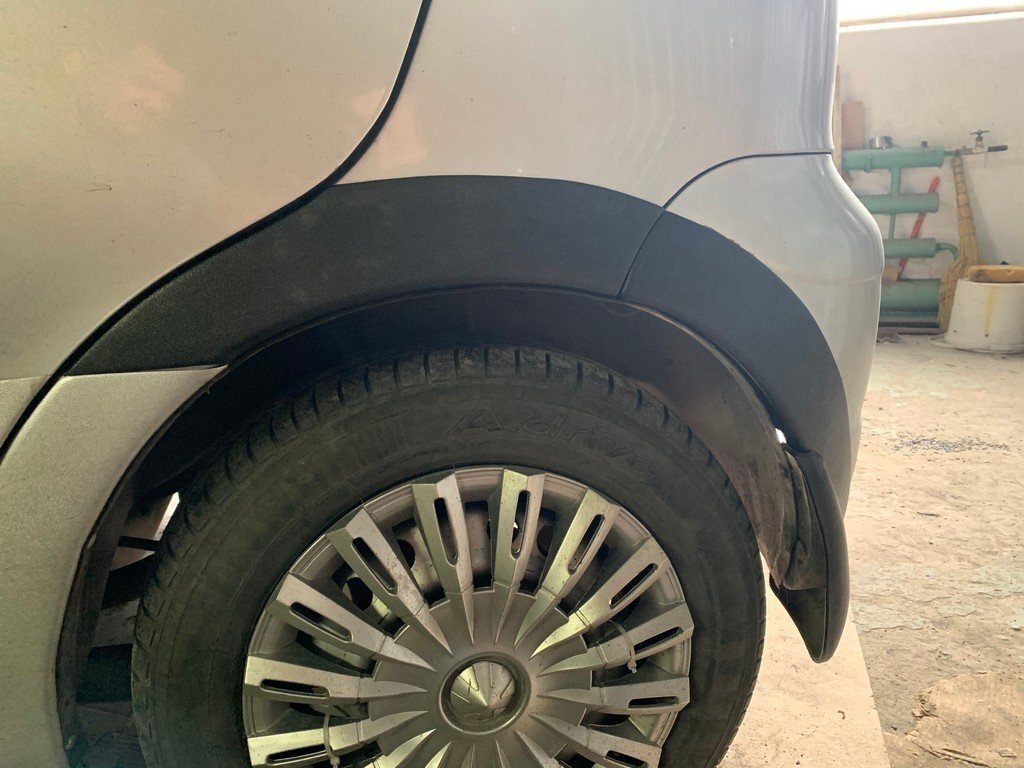 Накладки на передний и задний бампер Daewoo Matiz, комплект ООО "Автостайл"