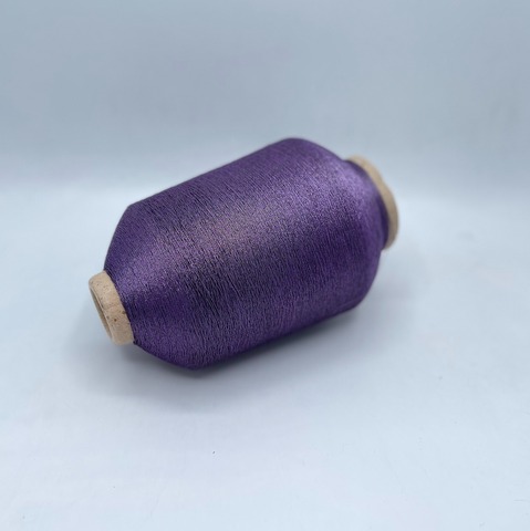 Kyototex (пр.Япония),art-Abigail-Philos 1200м / 100 гр. 35% Металлик (Люрекс),  45% Вискоза, 20% Нейлон , цвет-Аметист(109) , арт.28279