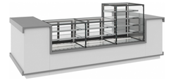 Кондитерская витрина CARBOMA COSMO KC71-110 VV 1,2-1 BUILT-IN