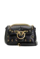 MINI LOVE BAG PUFF PINKONESS CALLING - black
