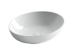 Ceramica Nova Element CN6017 Умывальник чаша накладная овальная, 52x39.5, цвет: белый фото
